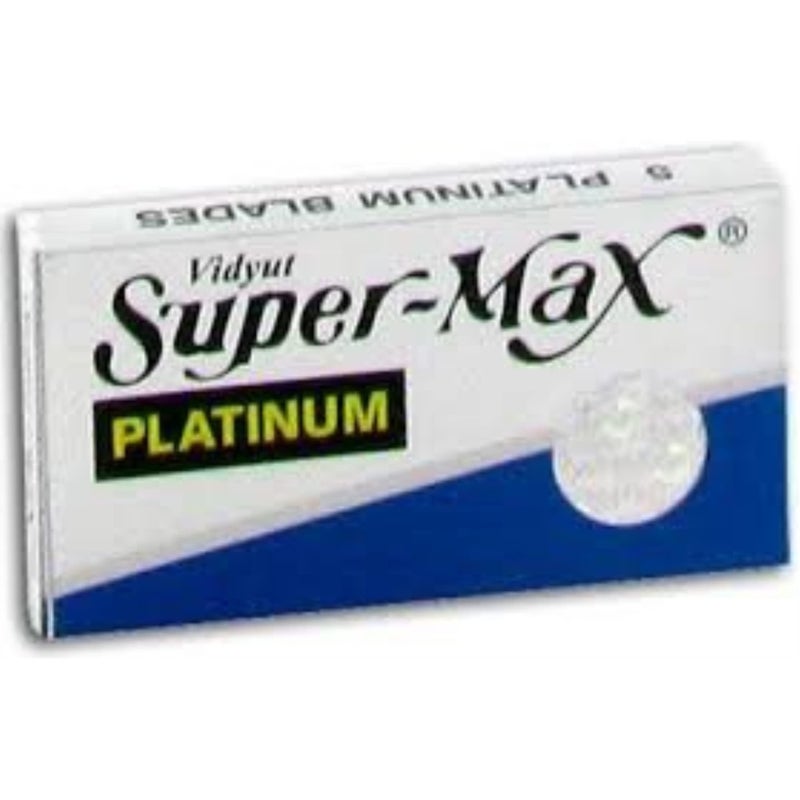 Supermax شفرات سوبر-ماكس بلاتينيوم مزدوجة الحافة، 5-pack - Image 3